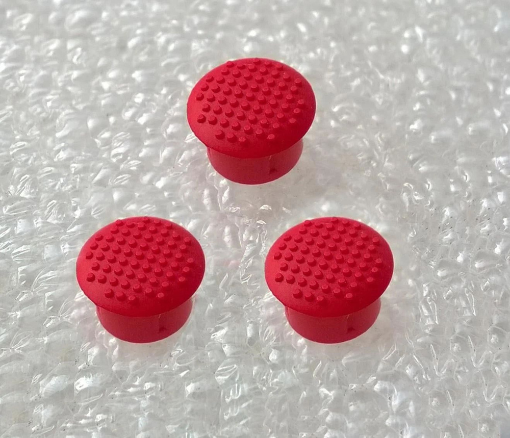 (3шт.)Колпачок резиновый на Trackpoint для ноутбука TrackPoint Red Cap 2016 For Lenovo ThinkPad T480s #1