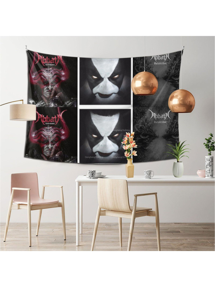 Флаг плакат баннер Abbath Pattern #1