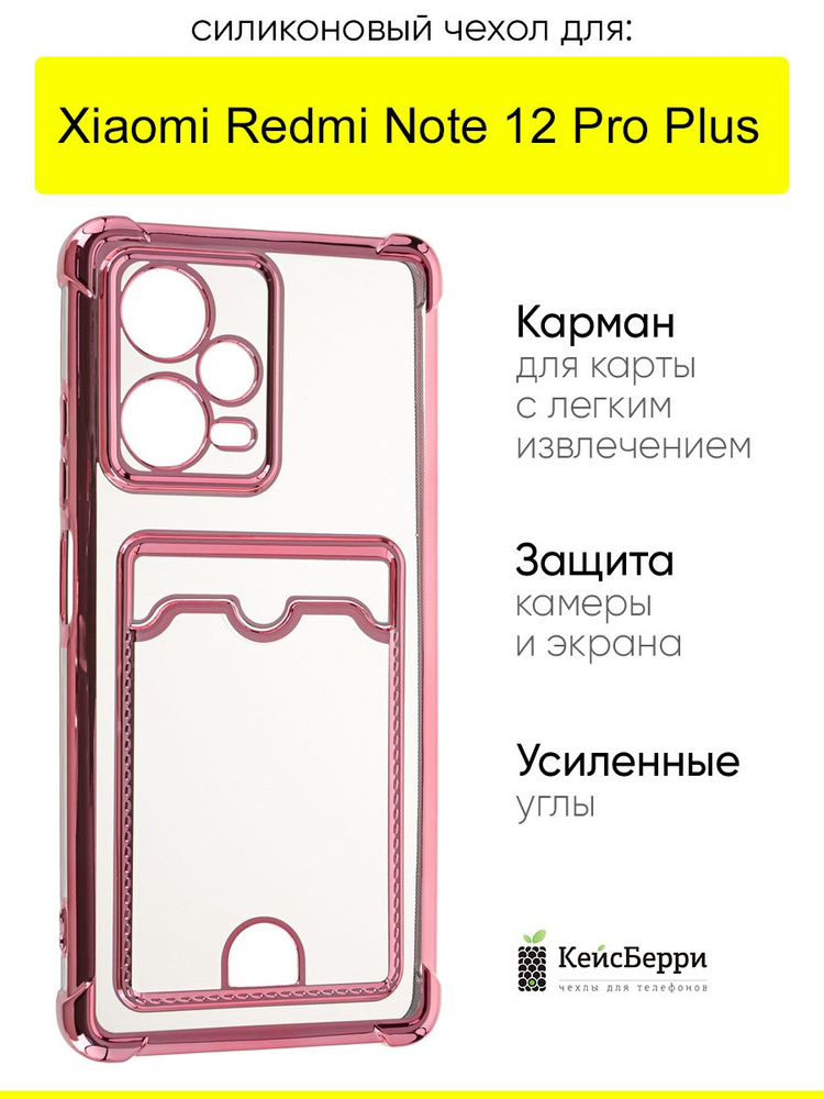 Чехол для Xiaomi Redmi Note 12 Pro Plus, Metallic rim №2 #1