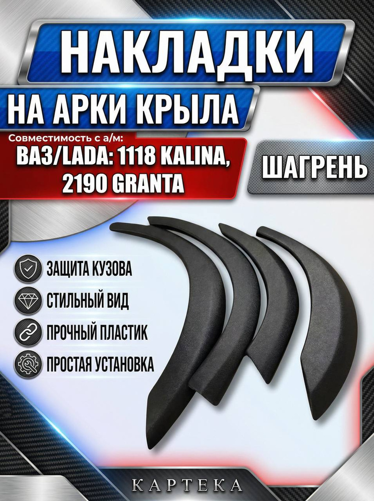Накладка арки крыла 2190/2191 АвтоВаз