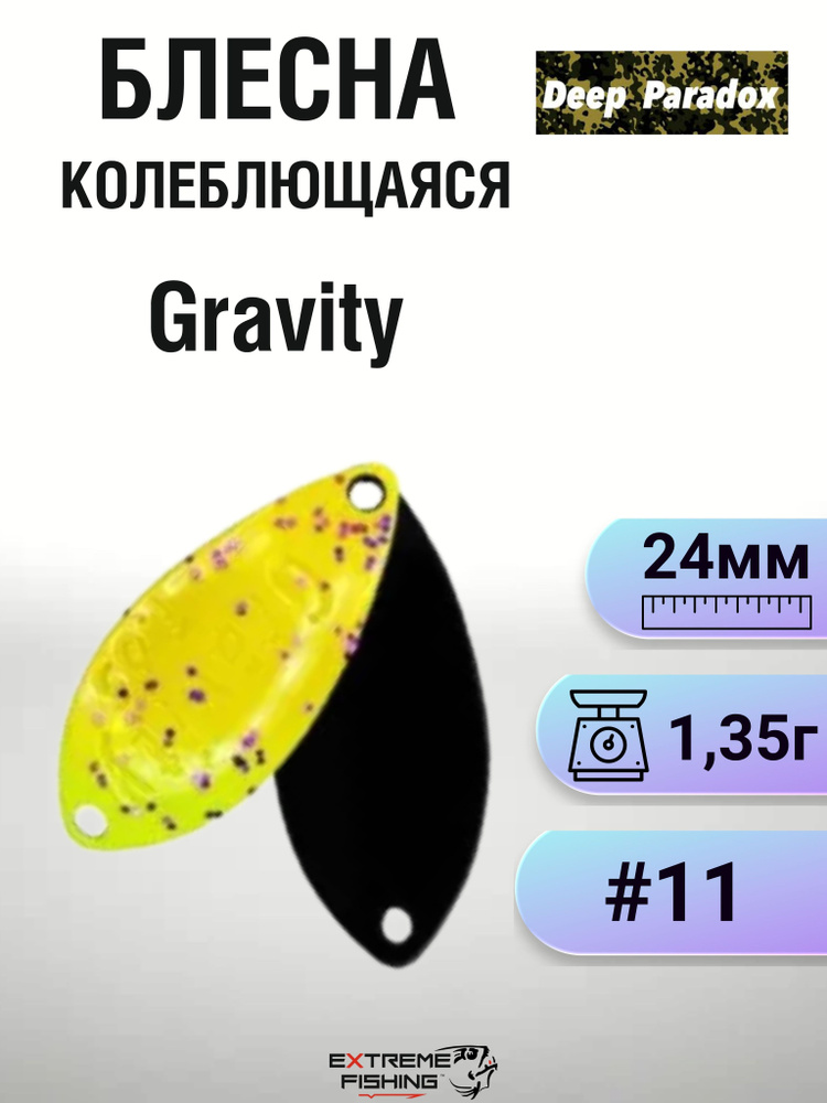 Блесна Deep Paradox Gravity, 1,35г, #11 #1