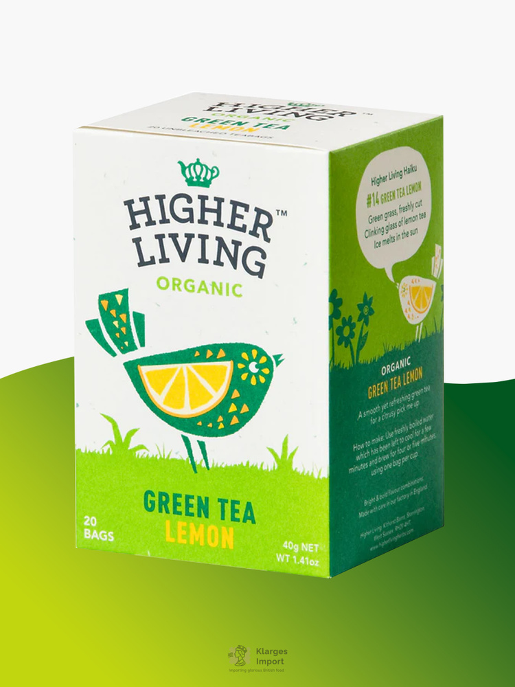 Английский зеленый чай с лимоном "Green Tea Lemon" #1