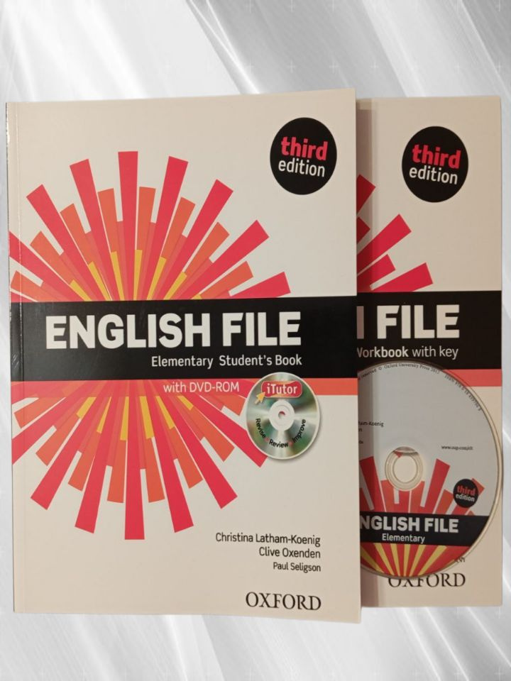 English File Elementary (Third edition) Students Book + Workbook with ...