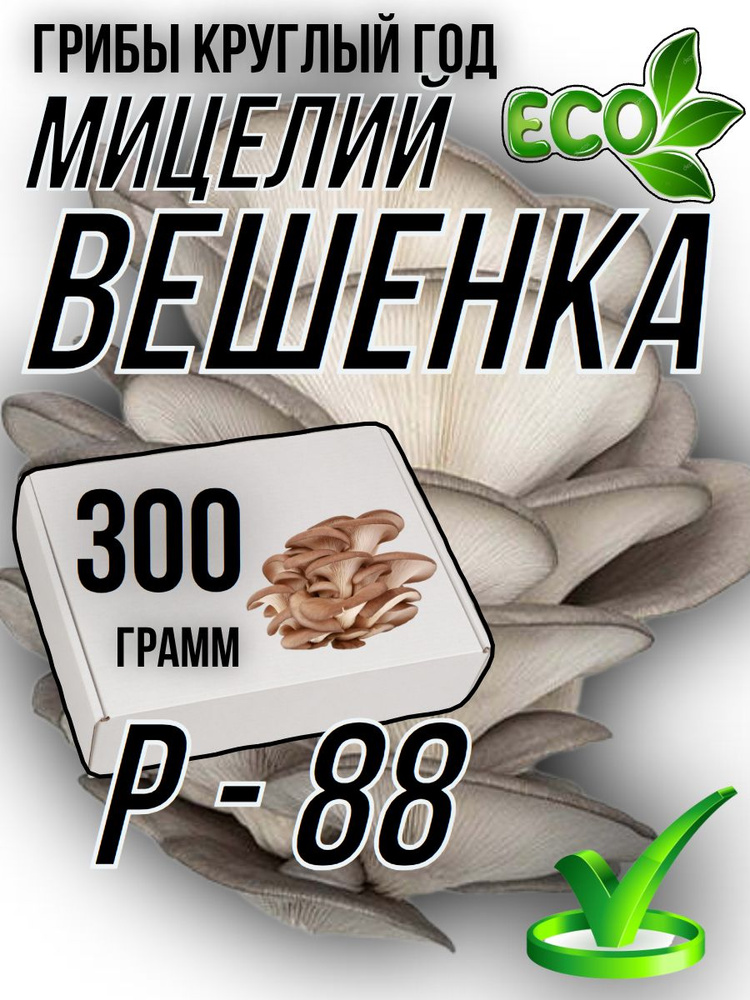 Семена Вешенки (Лесная) штамм р 88 300 гр #1