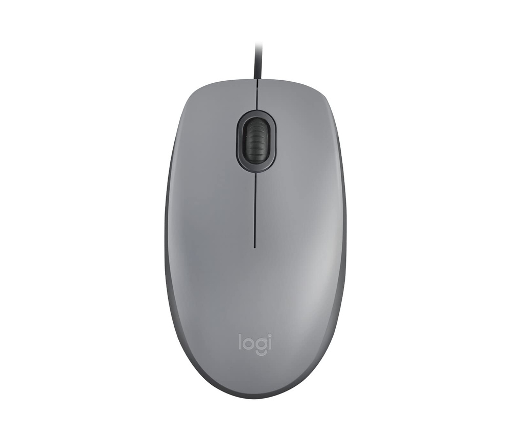Logitech Мышь, серый #1