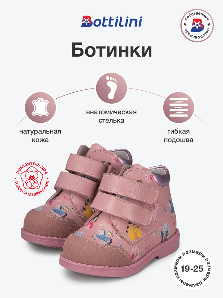 Ботинки Bottilini для девочек #1