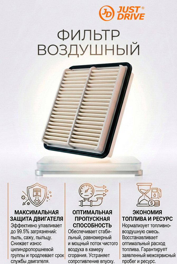 Фильтр воздушный 1 E81, E82, E87, E88, 3 E90, E91, E92, E93, X1 E84, D3 E90, 1, 3 #1