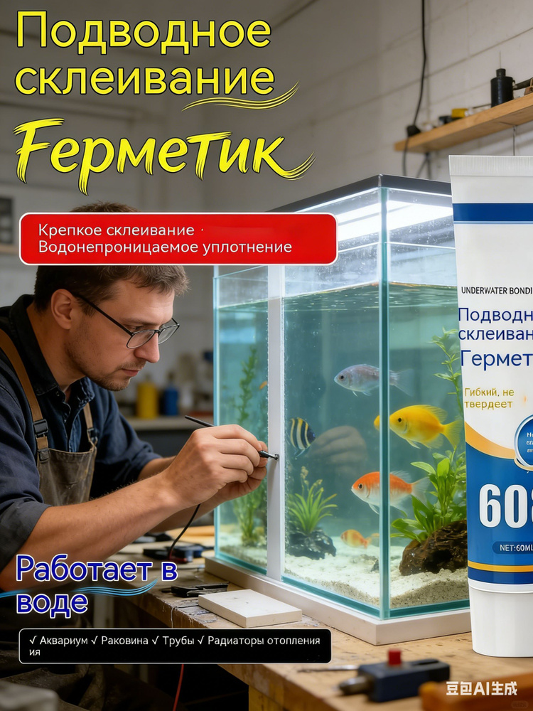 Клей строительный 60 мл, 1 шт. #1