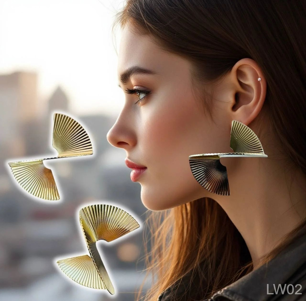 IWI INFINITY Серьги крупные #1