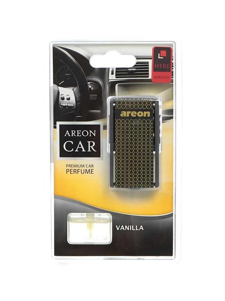 Ароматизатор жидкий Areon Car Box Superblister Ваниль на дефлектор 704-022-BL02 #1