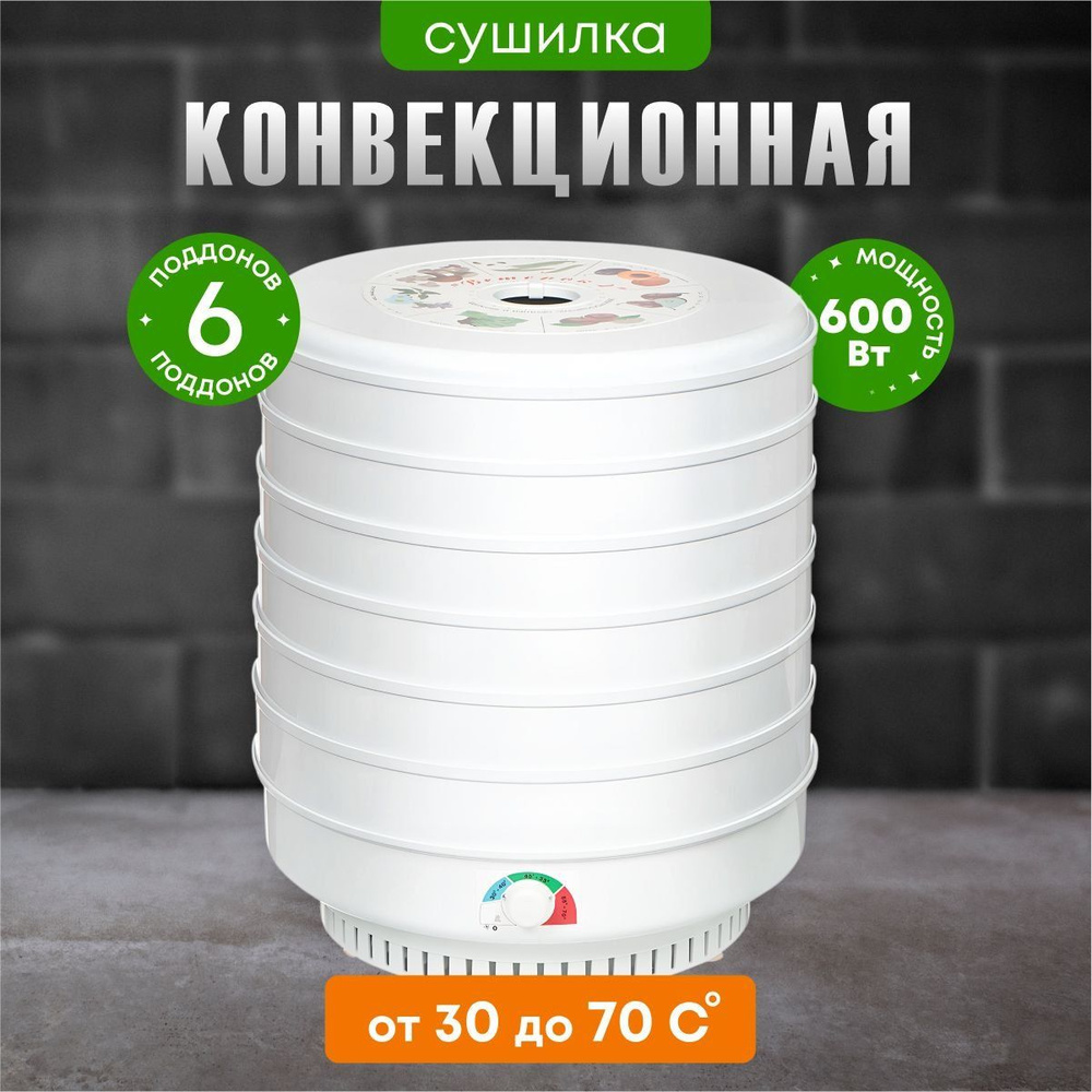 Сушилка электрическая для овощей и фруктов, дегидратор, Ветерок-2 #1