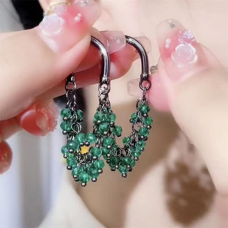 Серьги кисточки #1