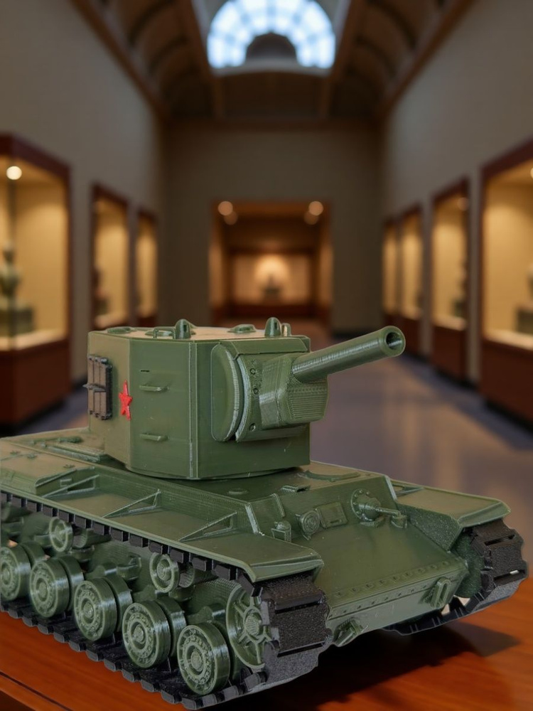 Модель танка КВ-2 #1
