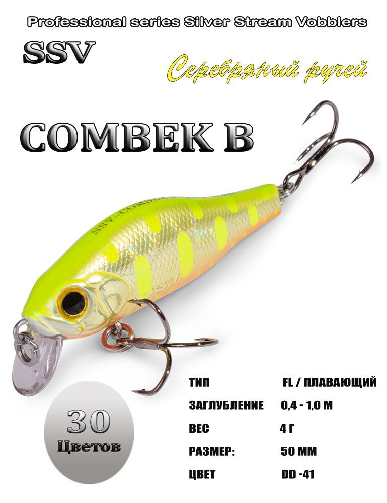 Воблер COMBEK B #1