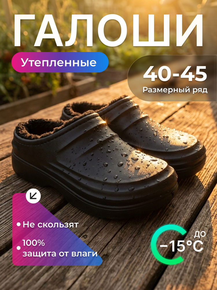 Галоши Leopard #1