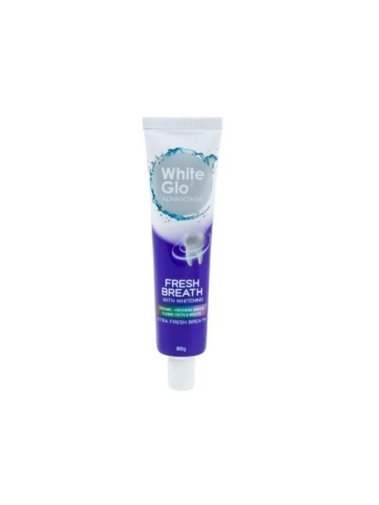 Зубная паста White Glo Свежее дыхание отбеливающая, 80 г #1