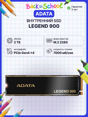 SSD ADATA m2 2 ТБ купить на OZON по низкой цене