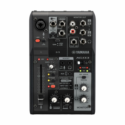 Микшер Yamaha AG03 купить на OZON по низкой цене
