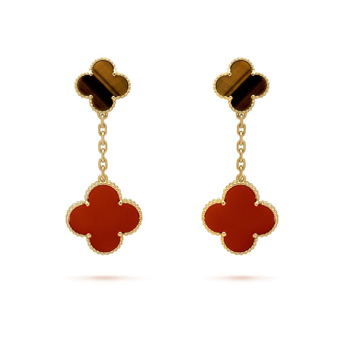 серьги van cleef