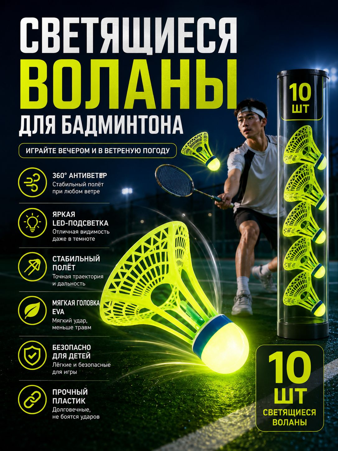 Яркая LED-подсветка