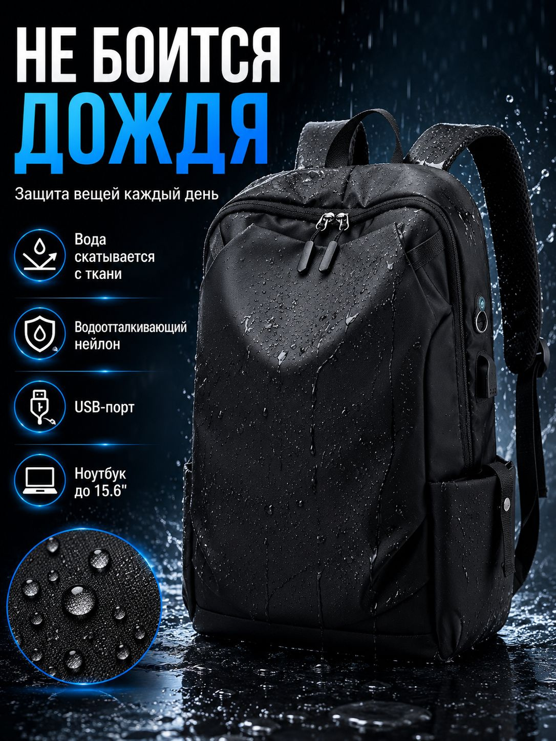 Не боится дождя