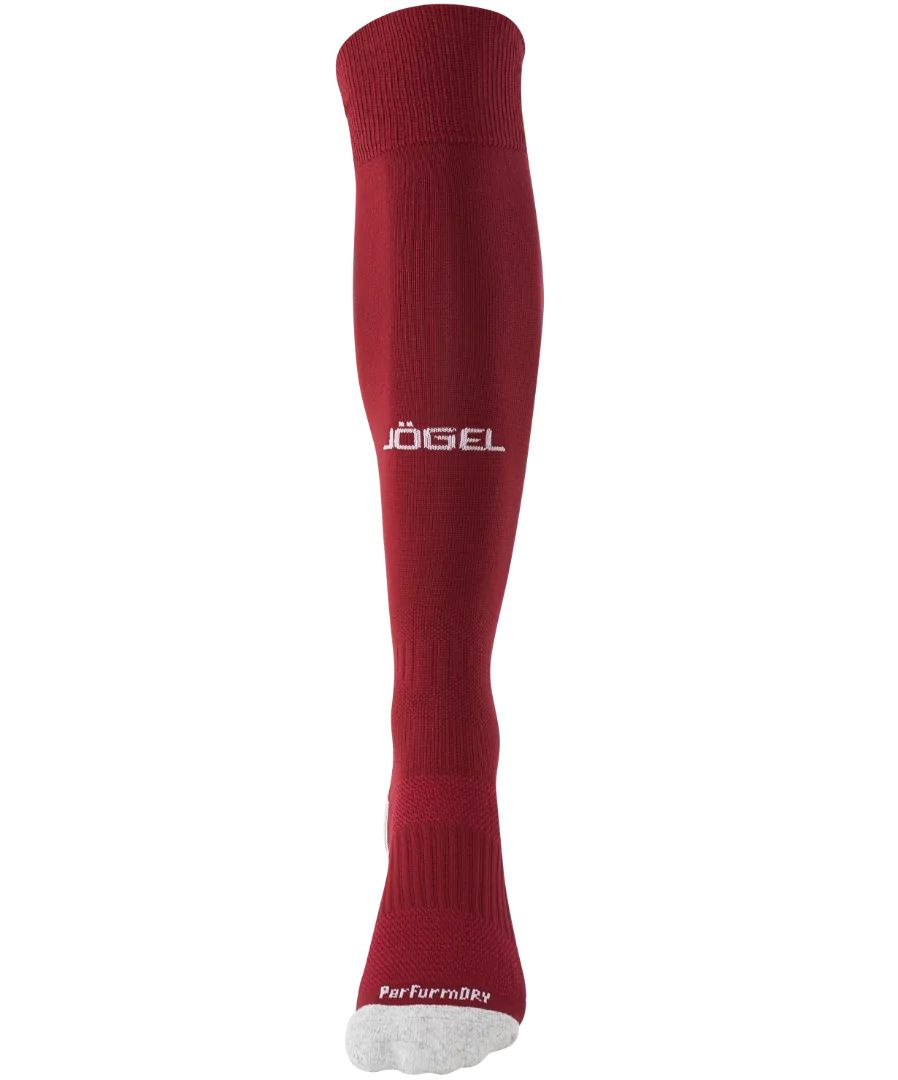 Гетры футбольные JOGEL Match Socks гранатовый, размер 43-45