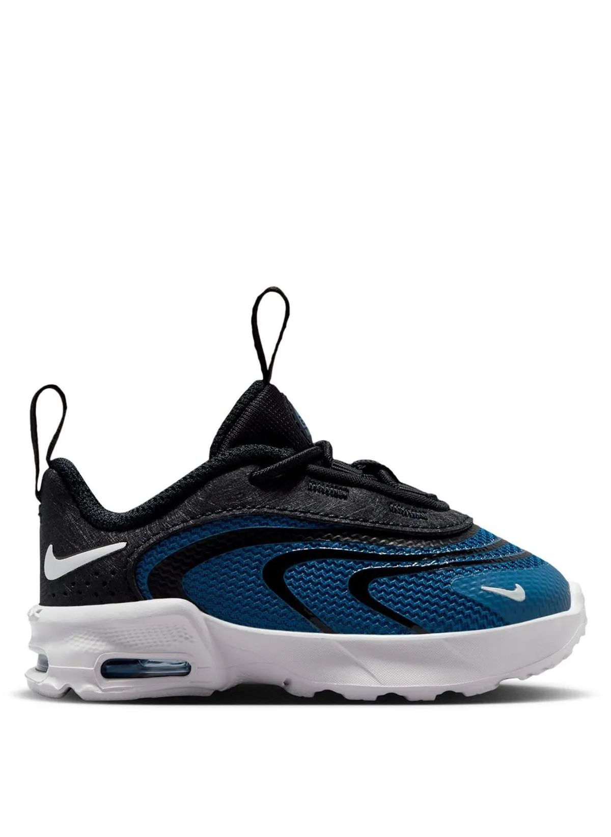 Nike Детские кроссовки для ходьбы Air Max Fire (td) Ii6556-401, чёрные, унисекс черный, размер 23.5