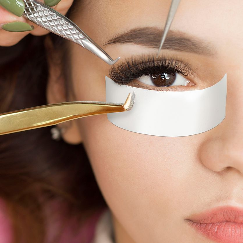 Патчи для наращивания ресниц в рулоне, 125 шт. Подушечки для ...