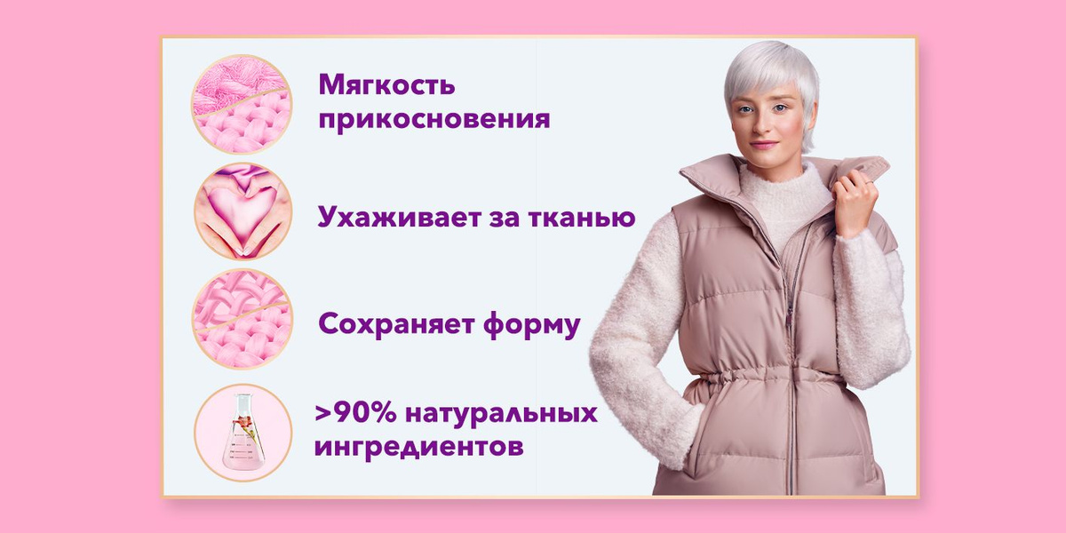 Гель для стирки Ласка Восстановление Шерсть и Шёлк для деликатных ...