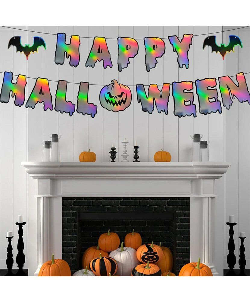 Гирлянда-растяжка "Happy Halloween"