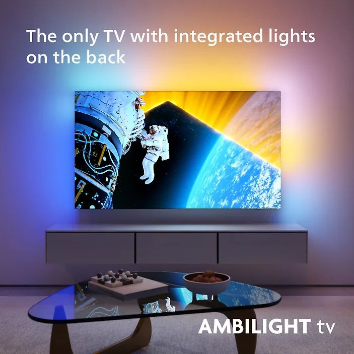 Philips Телевизор 65OLED819 OLED EX, Google TV, Ambilight 65" 4K UHD ...