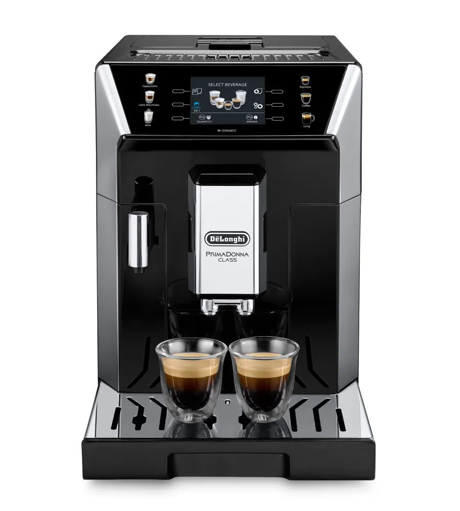 Luxus Delonghi Primadonna Class Ecam550 65 Ms Kaffeevollautomat Silber Fotos