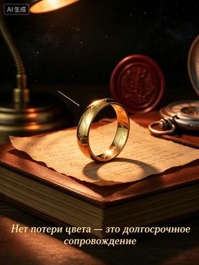 мужское черное кольцо с гравировкой