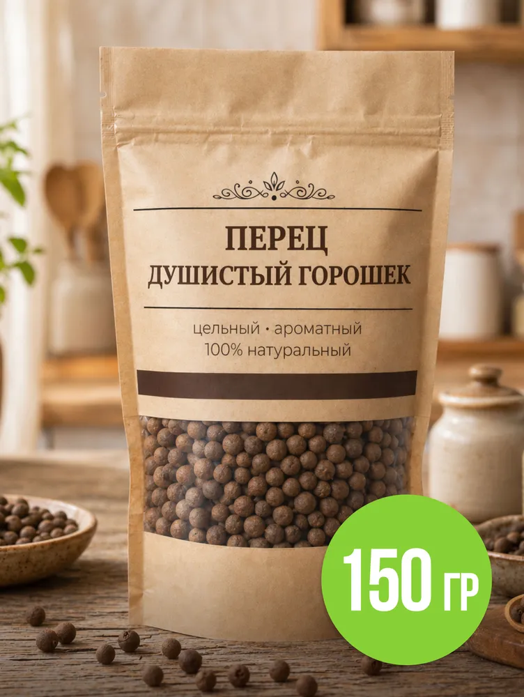 Перец душистый горошком, 150 г, 150 г