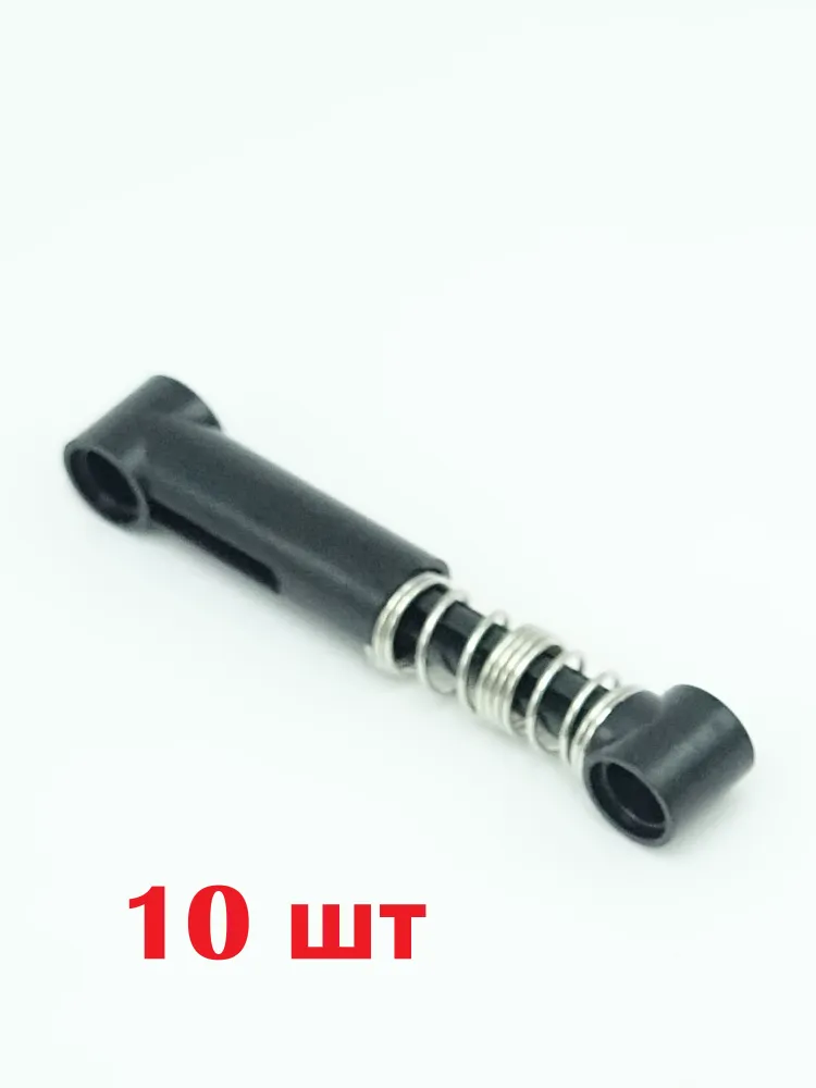 Малый амортизатор мягкий для моделирования (длина 52 мм) 76537 Shock Absorber 6.5L with Extra Soft Spring (731c04), красный, 10 штук, 6,5 л