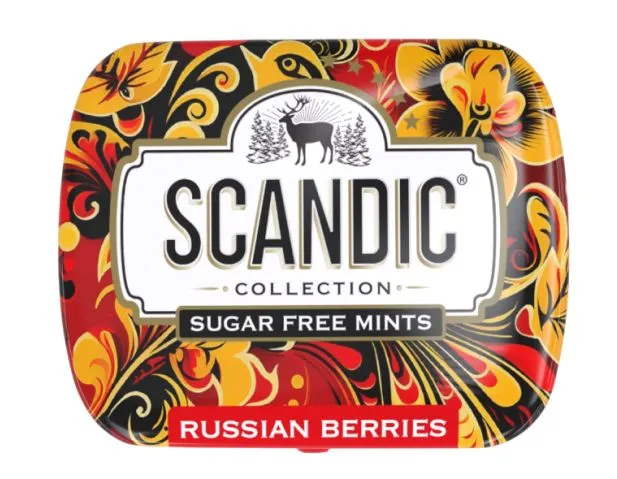 SCANDIC, Конфеты Черника-облепиха без сахара, 2 шт х 14 г, Russian Berries, 2 шт, 14 г, фото 4