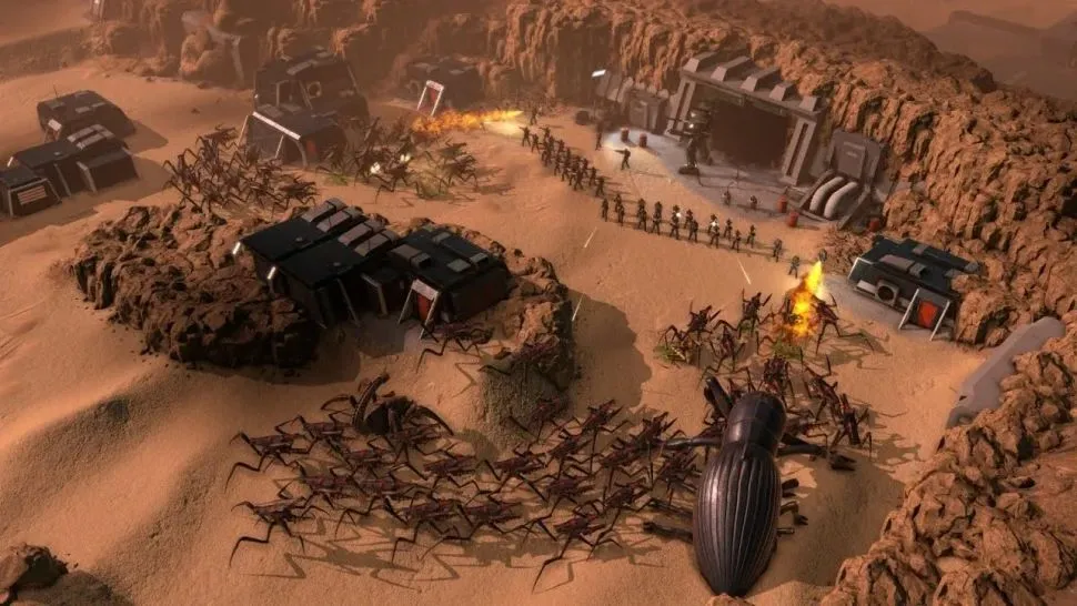 Игра Starship Troopers - Terran Command для PC, Steam, электронный ключ, вариант