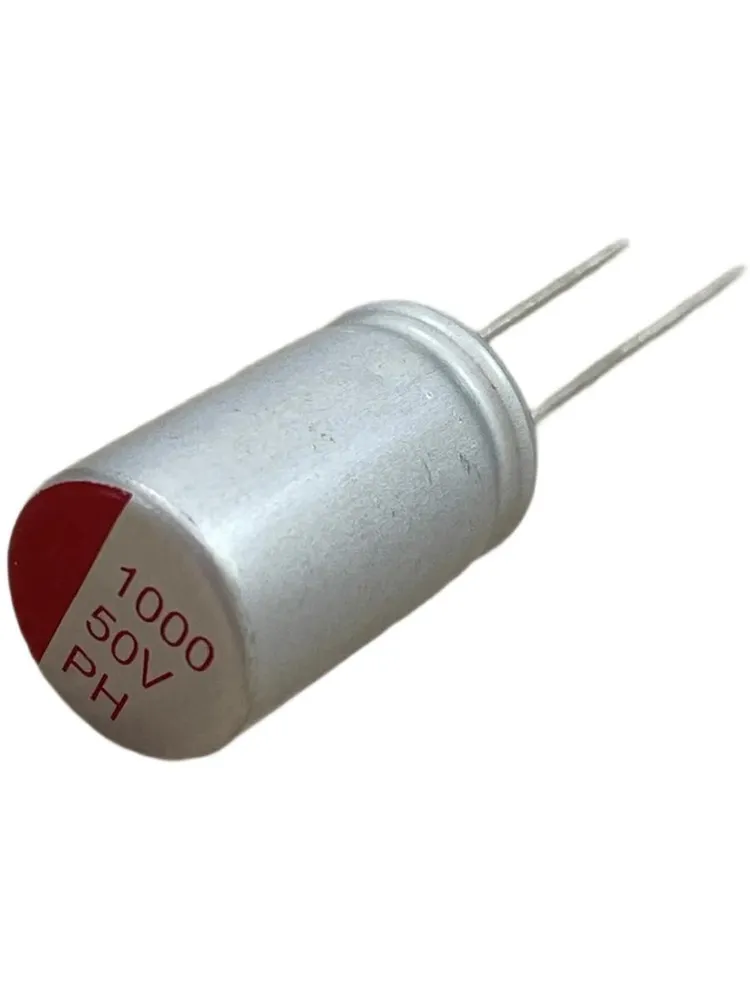 Твердотельный полимерный конденсатор для FPV до 10S 50В-1000мкФ (1000uF-50V, -55+105C, 12,5 x 23мм), 12.5x23 мм, фото 2