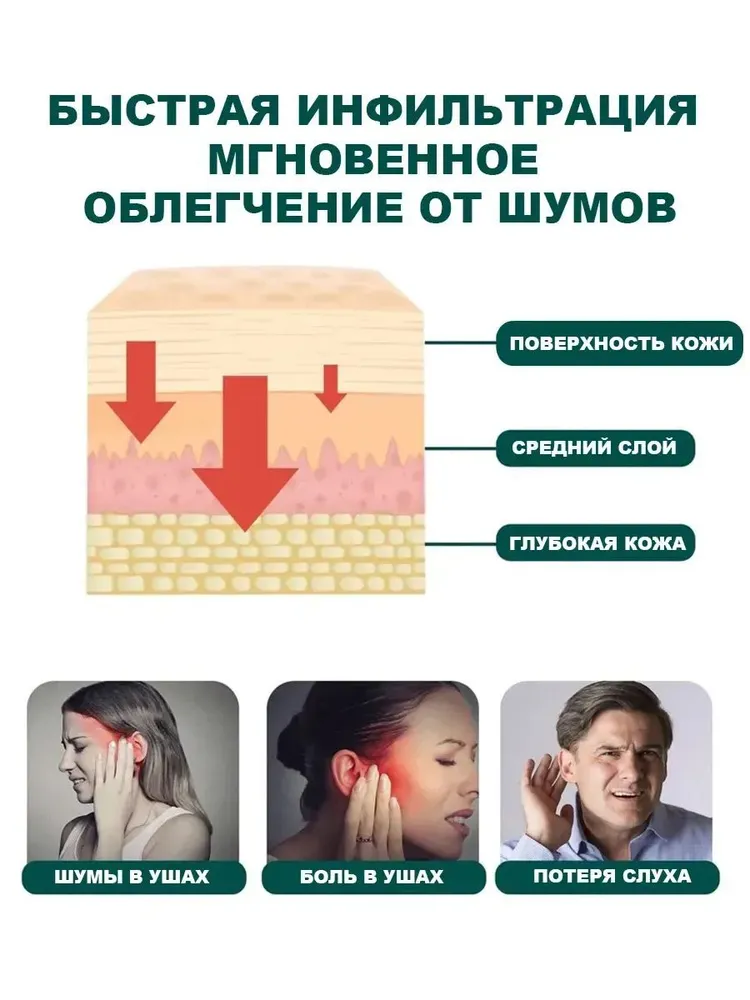 Средство для чистки ушей человеку, вариант, фото 6