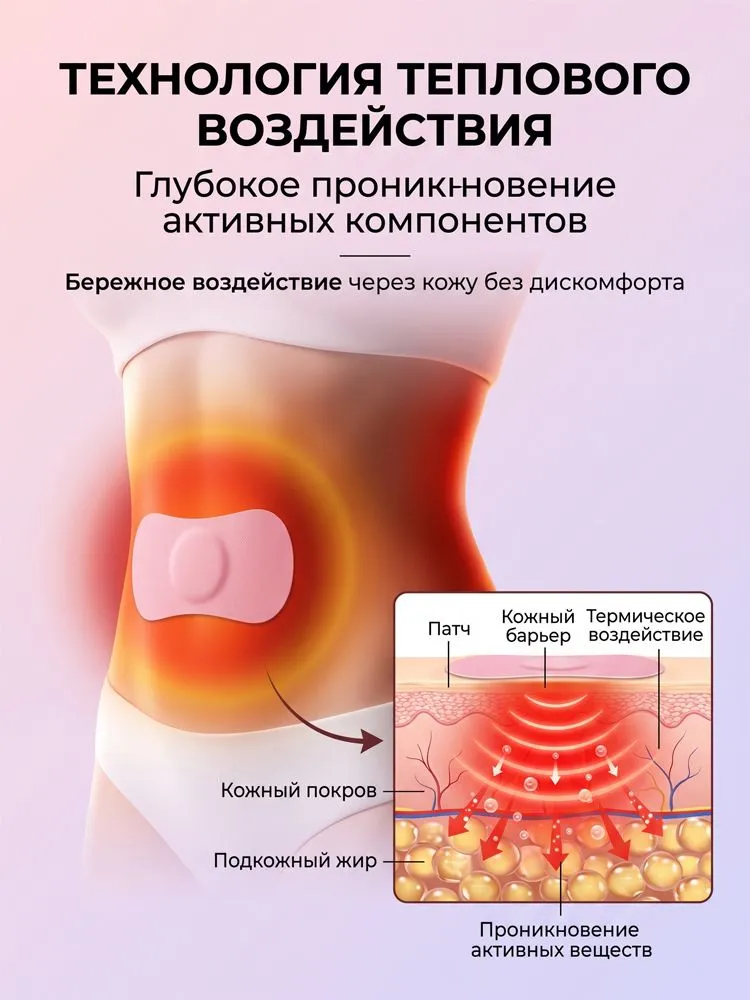 Slimming Patch Пластырь для стройности 10 шт, эффективный уход для стройности, коррекция контуров тела, моделирование силуэта, уход для красивой фигуры, унисекс для мужчин и женщин, 10 шт, фото 6