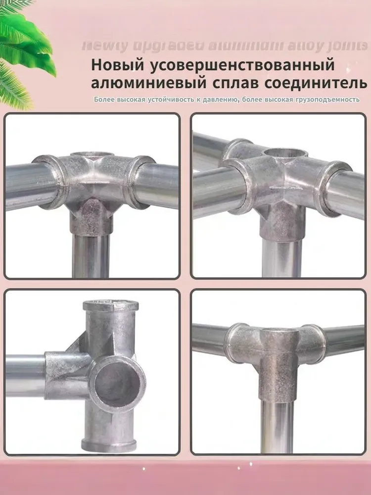 Вешалка напольная 175.01х105х46 см металл серый, серый металлик, 175.01x105x46 см, фото 6