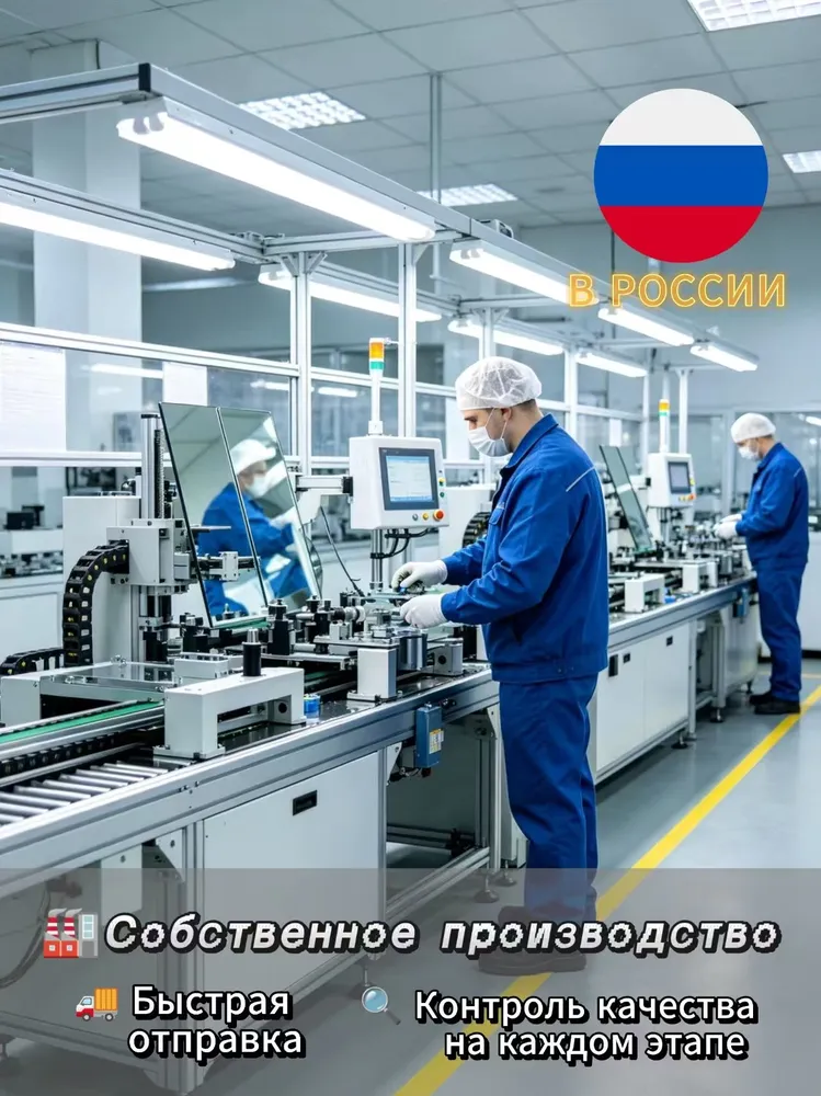 Sundays Умное LED-зеркало для ванной 70*70 см ,интеллектуальная защита от запотевания + 3 регулировки цветовой температуры, сенсорный переключатель, зеркало для ванной комнаты,, 70x70 см, фото 6