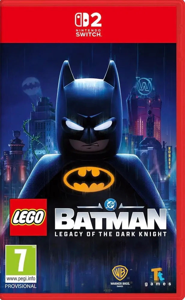 Игра LEGO Batman: Legacy of the Dark Knight для Nintendo Switch 2, русские субтитры, вариант