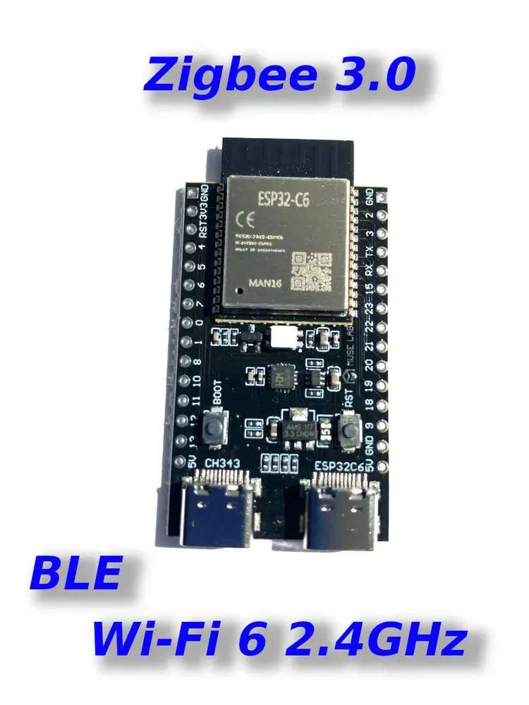 Модуль nanoESP32-C6, ESP32, Wi-Fi, BLE, Zigbee, вариант, фото 4