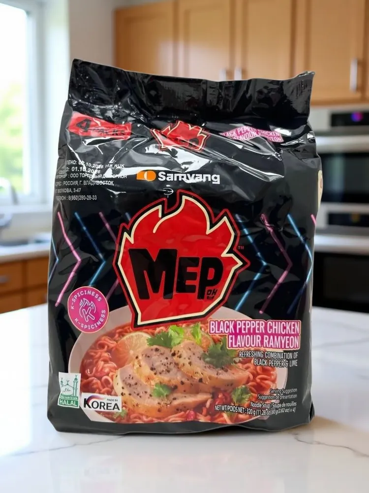 Суп рамен Samyang MEP Black Pepper Chicken, черный, фото 2