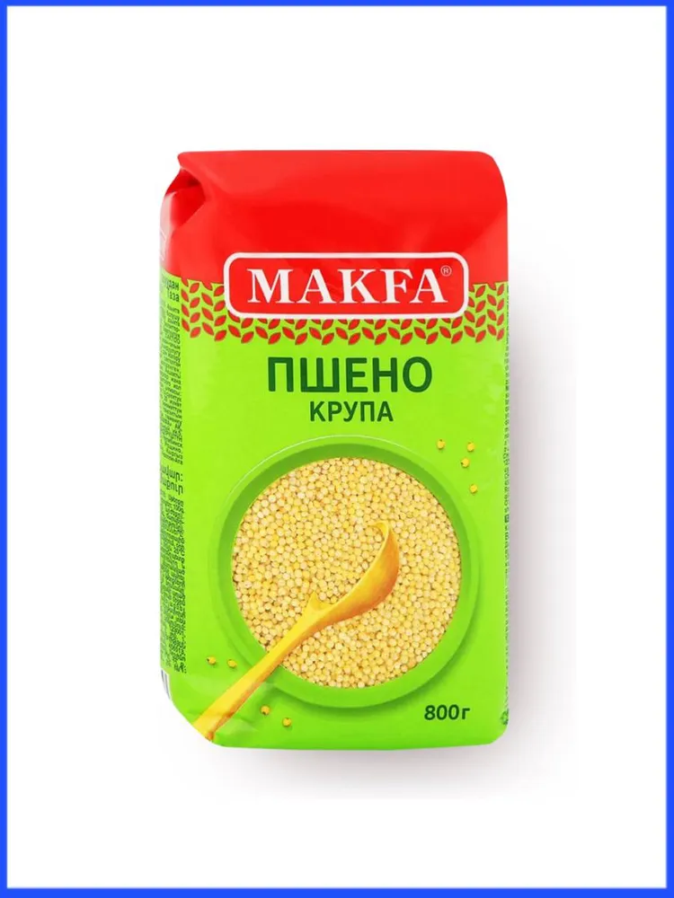 Макфа Пшено Шлифованное, 800гр, 800 г, фото 5