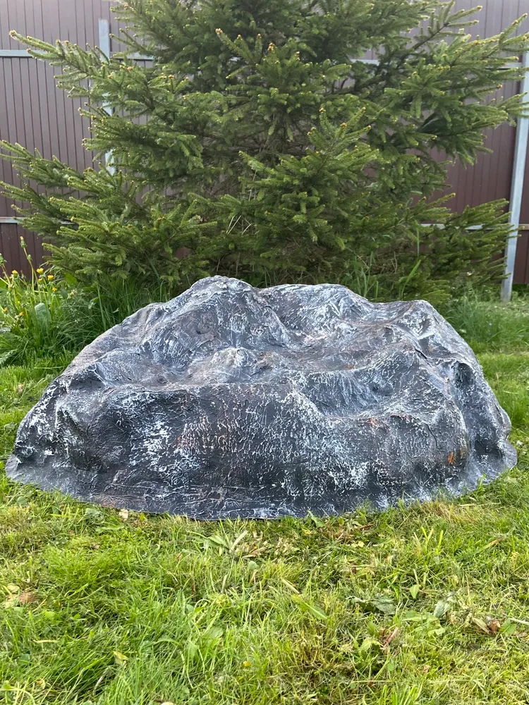 Декоративная крышка на люк Камень 108х102х45, 108x102x45, фото 2