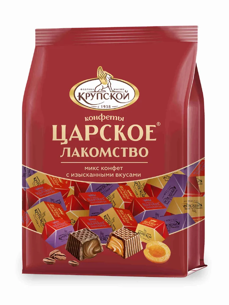 Конфеты шоколадные Царское лакомство, 210 г, 210 г