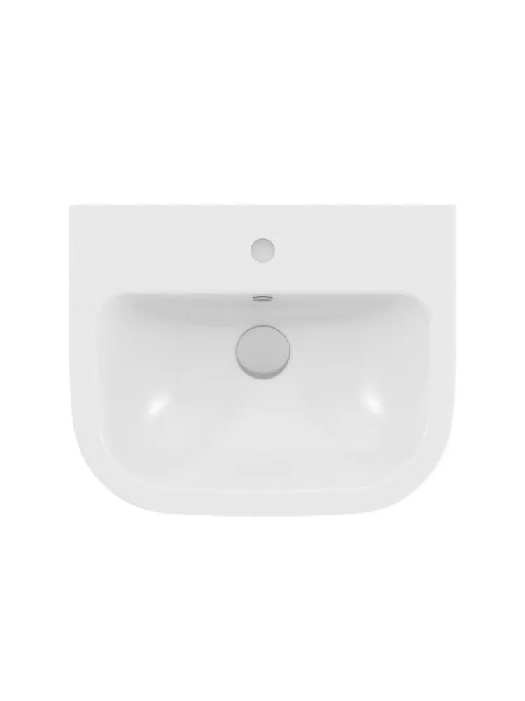 Раковина накладная VitrA S20 5502B003-0001, 55 x 44 см, белая, антибактериальное покрытие Hygiene (Хайджн), 55x44 см, фото 3