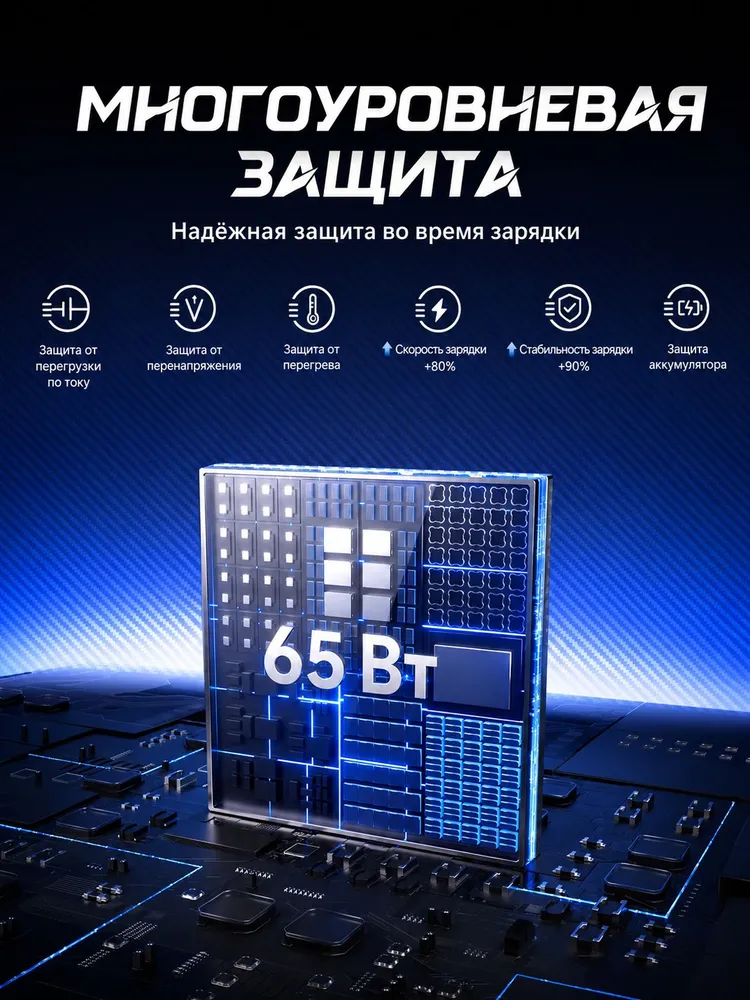 Зарядка для ноутбука USB-C 65W/45W, универсальный блок питания Type-C для Chromebook HP Dell Lenovo Acer Asus Samsung Galaxy Google, 65 Вт, 45 Вт, фото 5